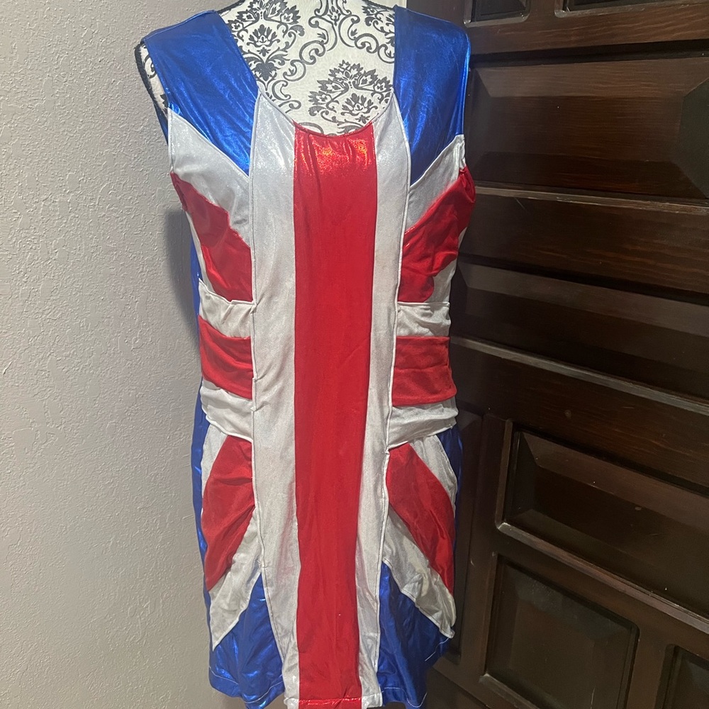 England Great Britain British Flag Dress Union Jack Large Kings Coronation